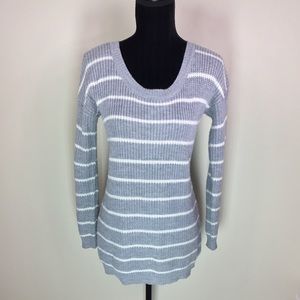 Oversized Dropped Shoulders Knit Sweater Size M